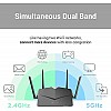 D-Link DIR-1950 AC 1900 MU-MIMO Daul Band EasyMesh WiFi Router, 5 Gigabit Port, 4 External Antenna, Voice Control Black