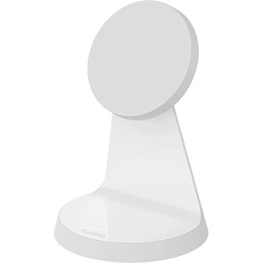 Belkin Magnetic Wireless Charger with Stand Magsafe Compatible for Cellular Phones, iPhone 12, 13 Pro, 13 Pro Max, 13 Mini - White Belkin Magnetic Wireless Charger with Stand Magsafe Compatible for Cellular Phones, iPhone 12, 13 Pro, 13 Pro Max, 13 Mini - White