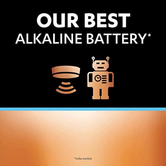 Duracell Ultra Alkaline 9V Battery, 12 Pcs