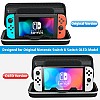 OIVO Switch Carrying Case for Nintendo Switch OLED Mode