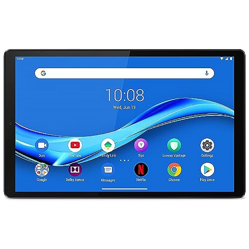 Lenovo Tab M10 HD 2nd Gen (10.1 inch(25cm), 2 GB, 32 GB, Wi-Fi+4G LTE), Platinum Grey with Metallic Body and Octa Core Processor