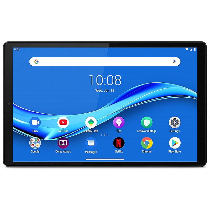 Lenovo Tab M10 HD 2nd Gen (10.1 inch(25cm), 2 GB, 32 GB, Wi-Fi+4G LTE), Platinum Grey with Metallic Body and Octa Core Processor