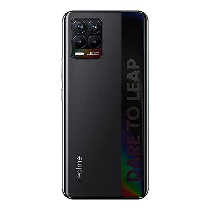 realme 8 (Cyber Black, 6GB RAM, 128GB Storage) Refurbished