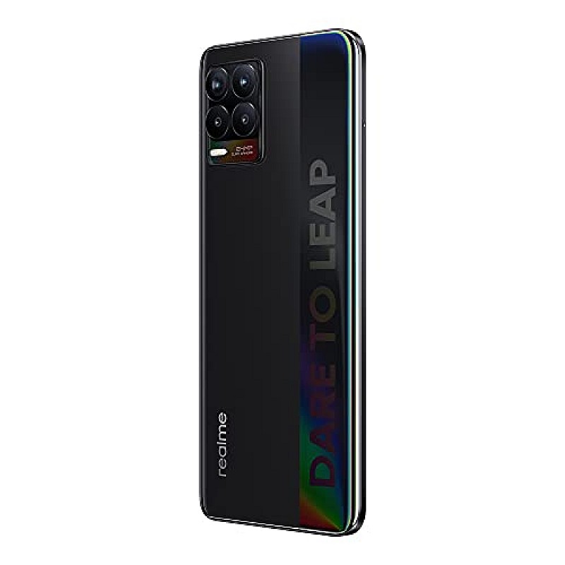 realme 8 (Cyber Black, 6GB RAM, 128GB Storage) Refurbished