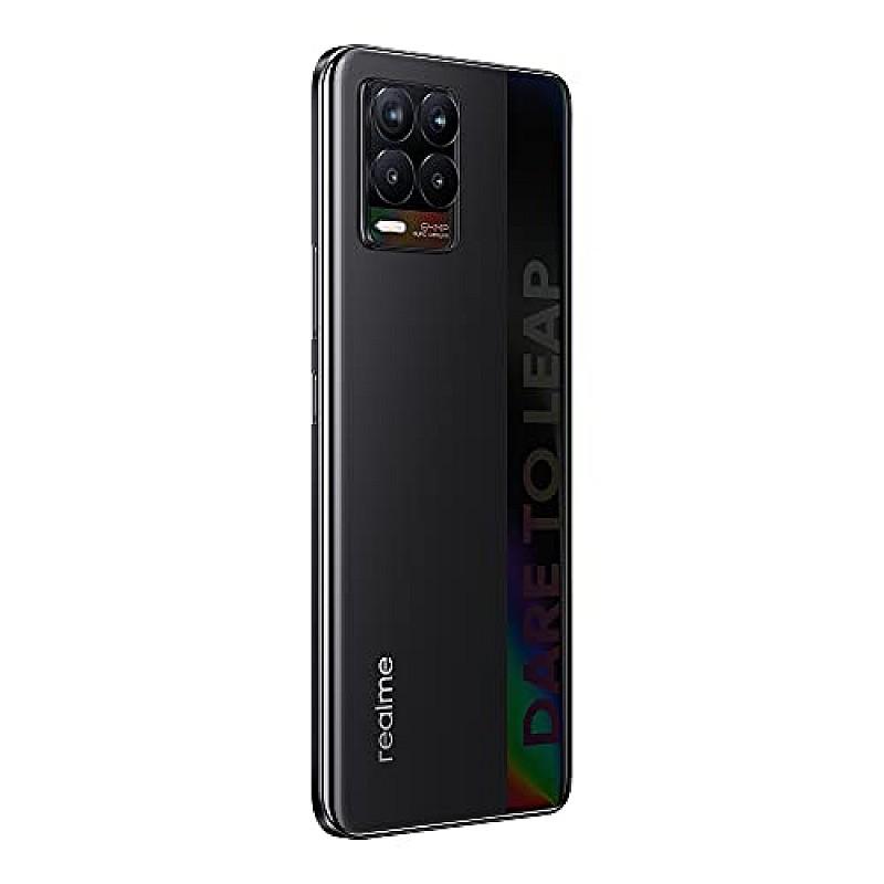 realme 8 (Cyber Black, 6GB RAM, 128GB Storage) Refurbished