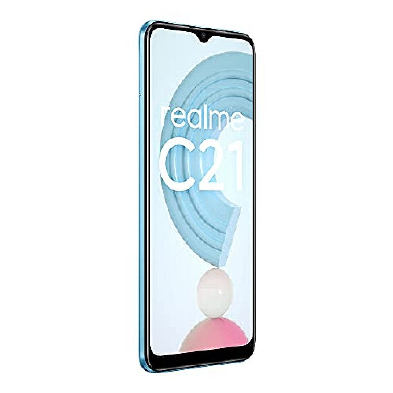 realme C21 (Cross Blue, 4GB RAM 64GB Storage) Refurbished