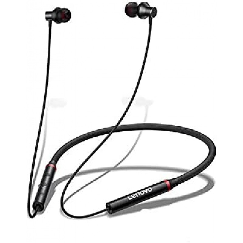 Lenovo HE05X Waterproof Magnetic Bluetooth Wireless Earphones with Microphone - Black