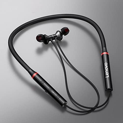 Lenovo HE05X Waterproof Magnetic Bluetooth Wireless Earphones with Microphone - Black Lenovo HE05X Waterproof Magnetic Bluetooth Wireless Earphones with Microphone - Black