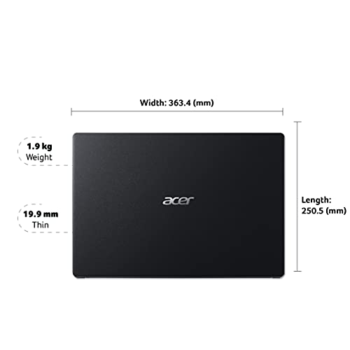 Acer Extensa 15 Thin & Light Intel Processor Pentium Silver N5030 15.6 inches(39.6cm) (4GB RAM/1TB HDD/Windows 10 graphic Card/Black/1.9 Kg, Acer Extensa 15 Thin & Light Intel Processor Pentium Silver N5030 15.6 inches(39.6cm) (4GB RAM/1TB HDD/Windows 10 graphic Card/Black/1.9 Kg,