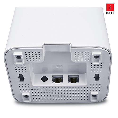iBall WebWork Gigabit 1200M Smart AC Whole Home Wi-Fi Mesh Router iB-WRD12GM (White) iBall WebWork Gigabit 1200M Smart AC Whole Home Wi-Fi Mesh Router iB-WRD12GM (White)