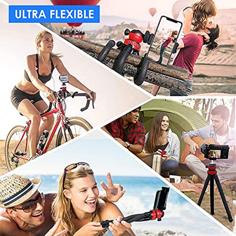 AGARO MTP 310 Flexible Gorillapod Tripod with Aluminum Ball Head, up to 2 kgs Load 