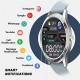 Fire-Boltt 360 SpO2 Full Touch Large Display Round Smartwatch with in-Built Games Gray