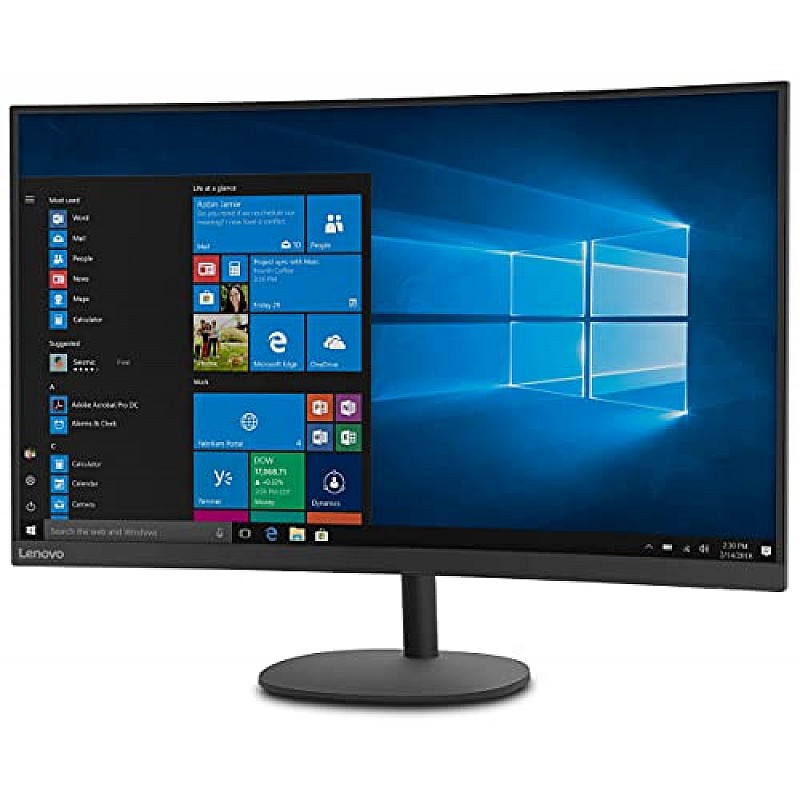 Lenovo D-Series 31.5 inch 2K QHD Curved Monitor 75Hz Raven Black