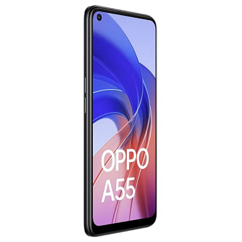 Oppo A55 (Starry Black, 4GB RAM, 64GB Storage) Refurbished