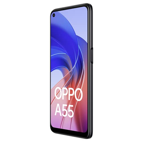 Oppo A55 (Starry Black, 4GB RAM, 64GB Storage) Refurbished