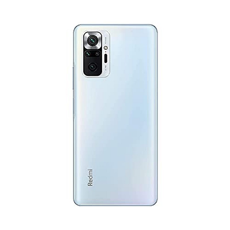 Redmi Note 10 Pro Max (Glacial Blue, 8GB RAM, 128GB Storage) -108MP Quad Camera | 120Hz Super Amoled Display Refurbished