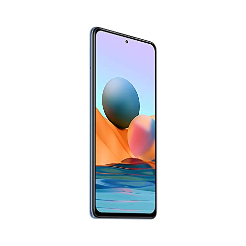 Redmi Note 10 Pro Max (Glacial Blue, 8GB RAM, 128GB Storage) -108MP Quad Camera | 120Hz Super Amoled Display Refurbished