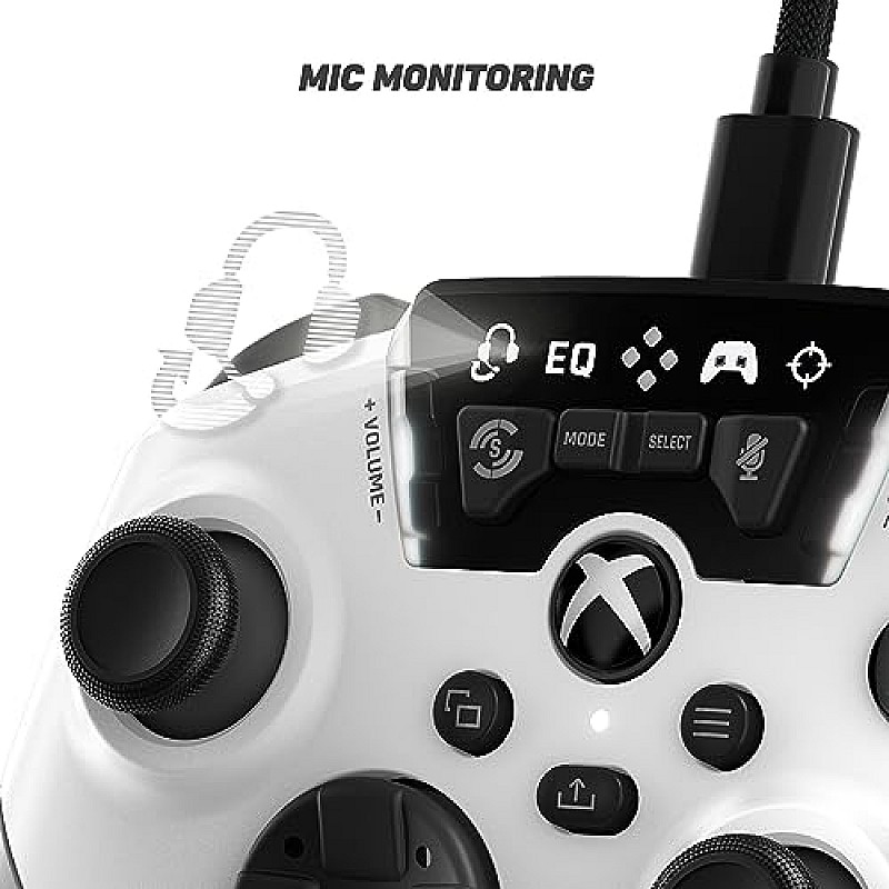 Turtle Beach Recon Controller Wired Gaming Controller for Xbox White