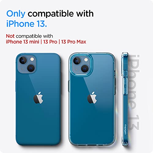 Spigen Ultra Hybrid Back Cover Case Compatible with iPhone 13 (TPU + Poly Carbonate Crystal Clear) Spigen Ultra Hybrid Back Cover Case Compatible with iPhone 13 (TPU + Poly Carbonate Crystal Clear)