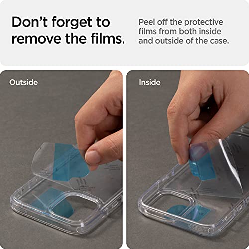 Spigen Ultra Hybrid Back Cover Case Compatible with iPhone 13 (TPU + Poly Carbonate Crystal Clear) Spigen Ultra Hybrid Back Cover Case Compatible with iPhone 13 (TPU + Poly Carbonate Crystal Clear)