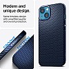 Spigen Liquid Air Back Cover Case Compatible with iPhone 13 (TPU | Navy Blue)