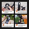 AIRTREE  Bike Phone Mount Waterproof Cell Phone Holder 360 Rotation Motorcycle Phone Case Universal Bicycle Handlebar 