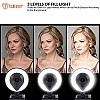 Tukzer HD 1080P Webcam with Microphone and Ring Light, Plug and Play Web Camera (TZ-WC1)