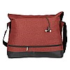 Protecta Leap Crossbody Laptop Messenger Bag Grey