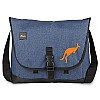 Protecta Leap Crossbody Laptop Messenger Bag Grey