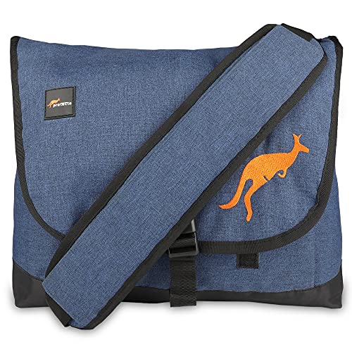 Protecta Leap Crossbody Laptop Messenger Bag Grey Protecta Leap Crossbody Laptop Messenger Bag Grey