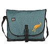 Protecta Leap Crossbody Laptop Messenger Bag Grey