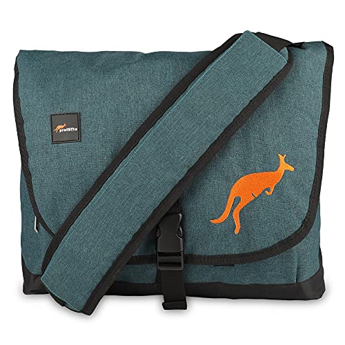 Protecta Leap Crossbody Laptop Messenger Bag Grey Protecta Leap Crossbody Laptop Messenger Bag Grey