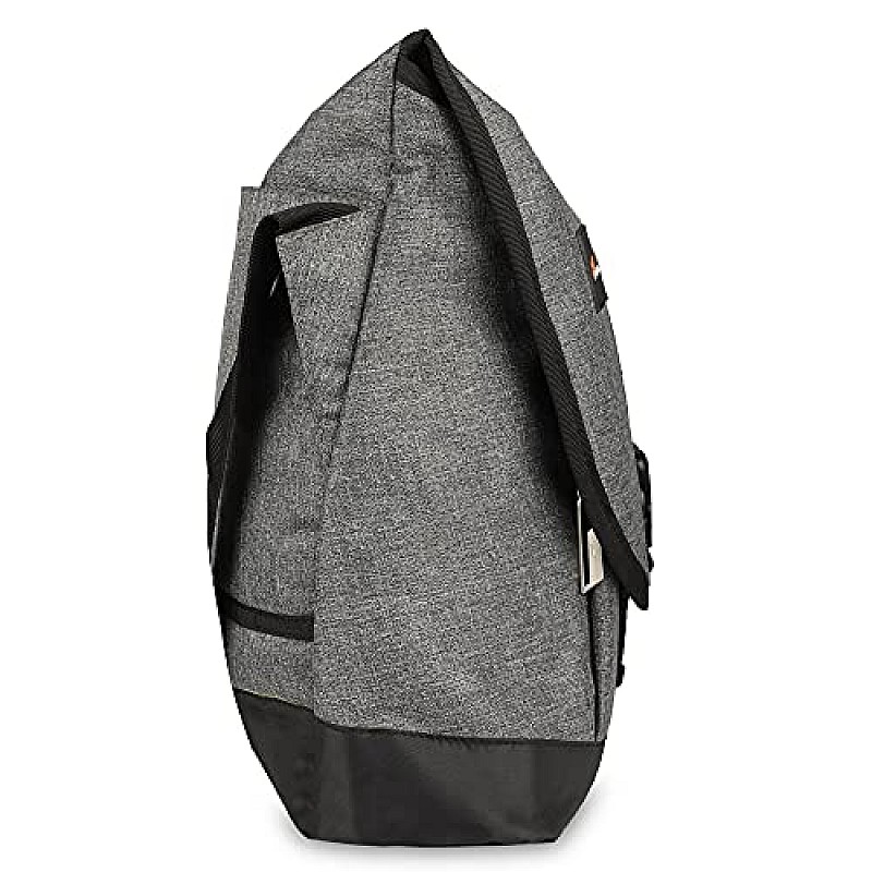 Protecta Leap Crossbody Laptop Messenger Bag Grey