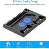 New World For PS5 Vertical Stand for PS5 Digital Edition and Disc Edition Console with Cooling Fan