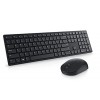 Dell KM5221W Pro Wireless USB Keyboard and Mouse Set Quiet Keyboard, Full-Sized Keyboard, Ambidextrous Mouse Black