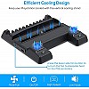 New World Cooling Stand for PS5 Dual Controller Charging stand Charging Dock Vertical Stand for PS5 Playstation5