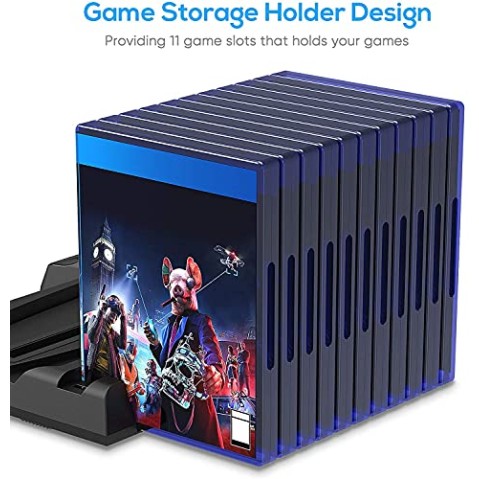 New World Cooling Stand for PS5 Dual Controller Charging stand Charging Dock Vertical Stand for PS5 Playstation5 New World Cooling Stand for PS5 Dual Controller Charging stand Charging Dock Vertical Stand for PS5 Playstation5