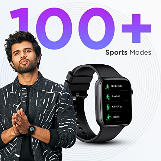 Fire-Boltt India's No 1 Smartwatch Brand Ring Bluetooth Calling with SpO2 & 1.7” Metal Body with Blood Oxygen Monitoring
