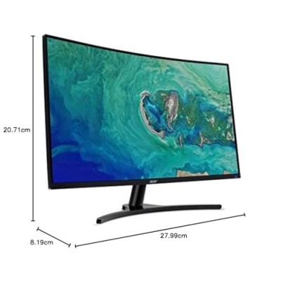 Acer ED322QR 31.5 Inch (80.01 cm) Full HD Curved VA Backlit LED Monitor 144Hz Refresh Rate Black Acer ED322QR 31.5 Inch (80.01 cm) Full HD Curved VA Backlit LED Monitor 144Hz Refresh Rate Black