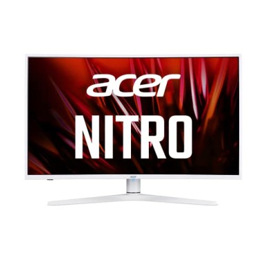 Acer XZ396Q 38.5 Inch (97.79 Cm) 2560 x 1440 Pixels Led 3000R Curve WQHD VA Panel LCD Monitor White