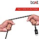 boAt Type-C A400 Type-C to USB A 2 Mtrs Cable 3A Fast Charging And 480mbps Data Transmission (Black)