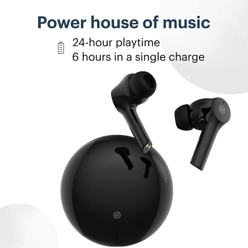 Noise Buds VS303 in-Ear Truly Wireless Earbuds with 24H of Playtime, Hyper Sync Technology, with Mic, (Jet Black) Noise Buds VS303 in-Ear Truly Wireless Earbuds with 24H of Playtime, Hyper Sync Technology, with Mic, (Jet Black)