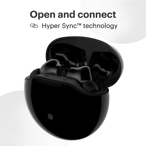 Noise Buds VS303 in-Ear Truly Wireless Earbuds with 24H of Playtime, Hyper Sync Technology, with Mic, (Jet Black) Noise Buds VS303 in-Ear Truly Wireless Earbuds with 24H of Playtime, Hyper Sync Technology, with Mic, (Jet Black)