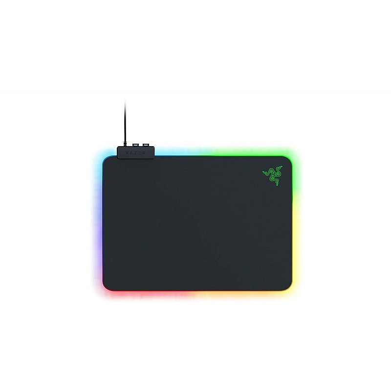 Razer Firefly V2 Micro Textured Gaming Mouse Mat with RGB Lighting Powered by Chroma Rz02-03020100-R3M1 Port