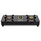 Lifelong 2 Burner Gas Stove Top for Kitchen (Black, LLGS912)