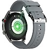 Zebronics ZEB-FIT4220CH Smart Fitness Watch with Call function (Silver Rim + Gray Strap)