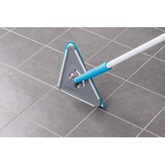 AIRTREE Rotatable Triangle Mop with Long Handle, Microfiber Flat Floor mop Rotatable Cleaning Brush Glass Wiper Window (Multicolor) AIRTREE Rotatable Triangle Mop with Long Handle, Microfiber Flat Floor mop Rotatable Cleaning Brush Glass Wiper Window (Multicolor)