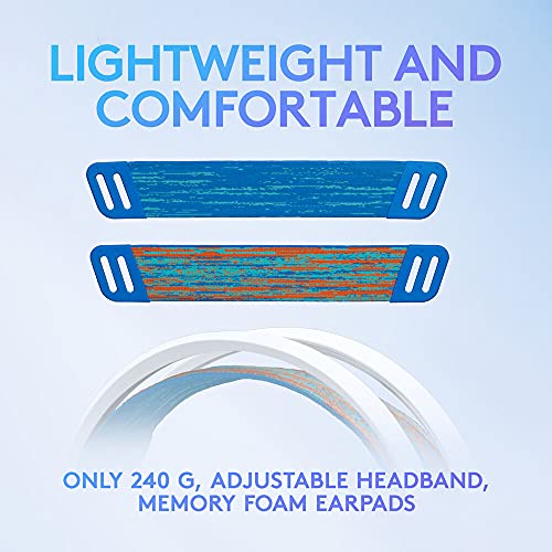 Logitech G335 Lightweight Gaming Wired Over Ear Headphones with Mic White Logitech G335 Lightweight Gaming Wired Over Ear Headphones with Mic White