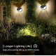 AIRTREE Solar Lights for Garden 100 LED Motion Sensor Security Lamp for Home,Outdoors Pathways 