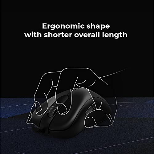 BenQ ZOWIE EC3-C Ergonomic Esports Gaming Usb Mouse Shorter Overall Length black BenQ ZOWIE EC3-C Ergonomic Esports Gaming Usb Mouse Shorter Overall Length black